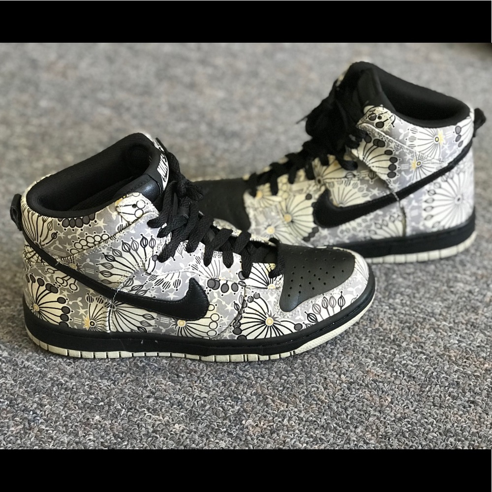 Nike Dunk hi skinny premium Liberty London Sz 8.5 - Picture 6 of 8